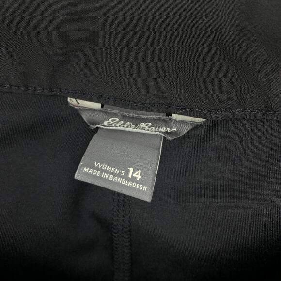 Eddie Bauer Skort Women's Size 14 Athletic Pockets Hiking Outdoor Black - Picture 6 of 7